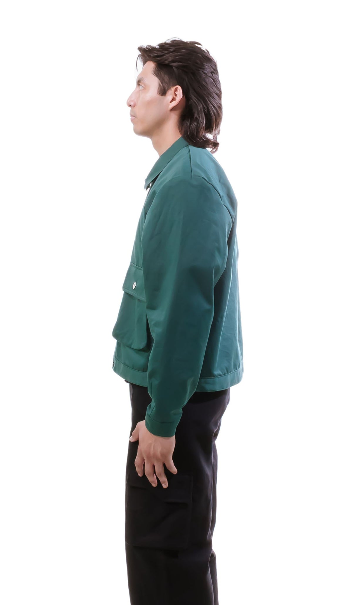 HIDDEN PLACKET JACKET