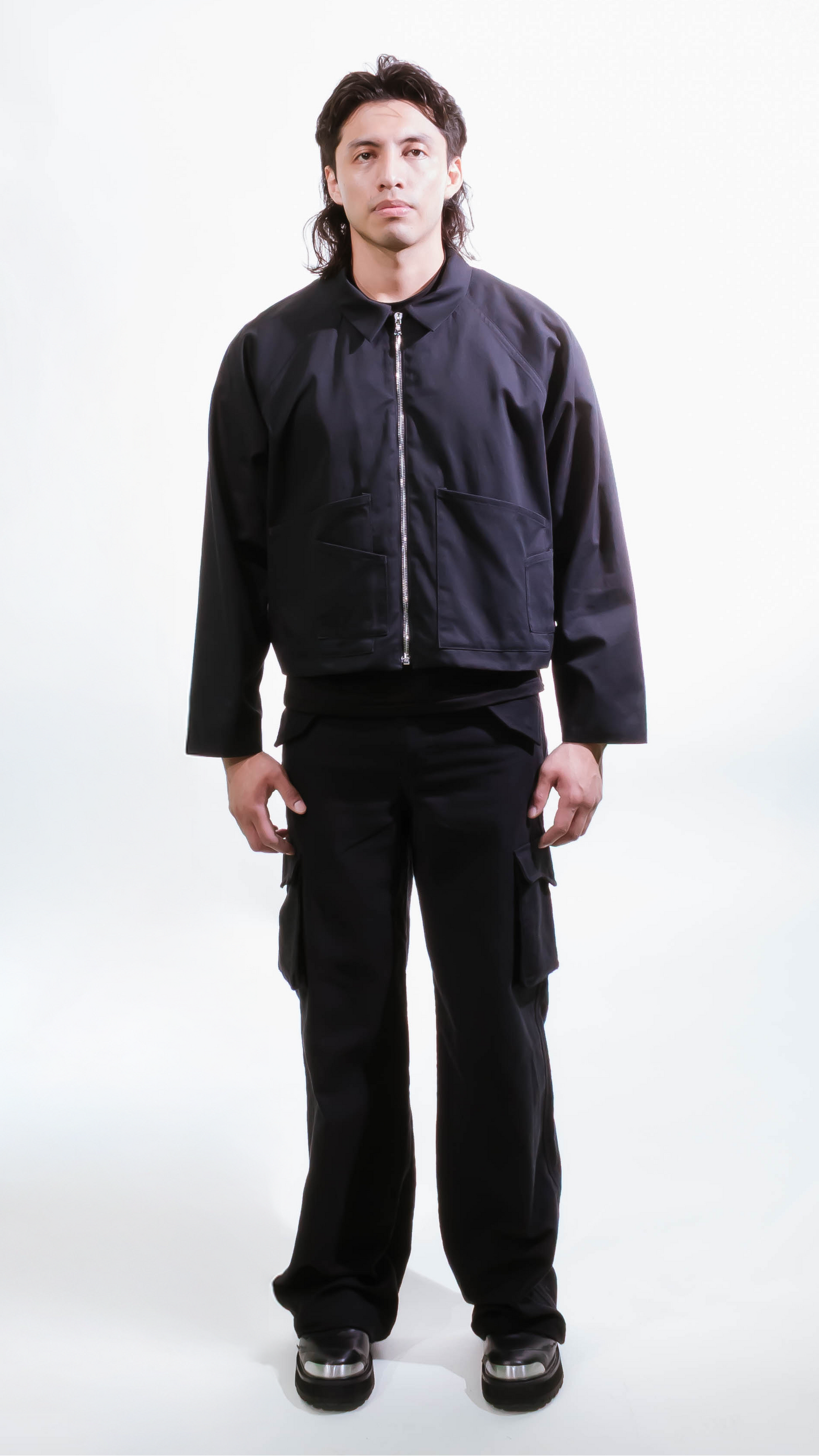 ANGULAR POCKET JACKET